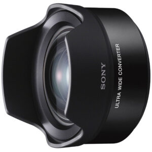 Convertidor ultra ancho Sony negro para lentes SEL16F28 y SEL20F28.