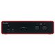 Focusrite Scarlett 2i2 4th Generation interfaz de audio USB-C 2x2 con software incluido
