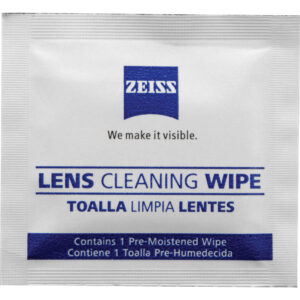 Paquete de toallitas limpiadoras para lentes ZEISS, 60 unidades. Marca: ZEISS.