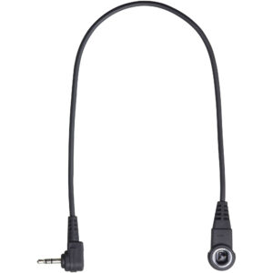 Adaptador Canon RA-E3 de 3.5mm a terminal de 3 pines para control remoto de cámara.