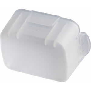 Adaptador de rebote Canon SBA-E2 blanco translúcido para flash 430EX III-RT.