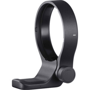 Collar de trípode Sigma TS-71 negro para lente 150-600mm con tornillo de bloqueo.