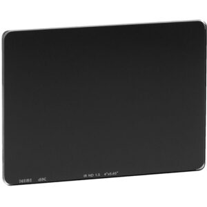 Filtro NiSi Nano IRND 1.5 de 4x5.65 pulgadas con tecnología IR para control de luz.