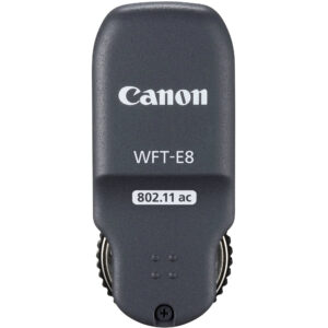 Transmisor Canon WFT-E8 802.11ac inalámbrico para cámaras, color gris.