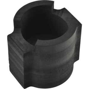 Incrustación ZEISS negra para lente Distagon T 2/28 mm, con forma cilíndrica y detalles de ajuste.