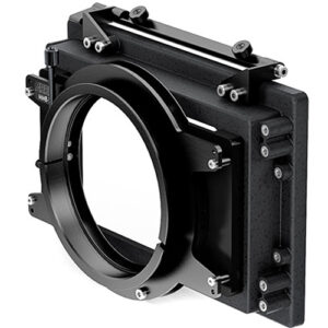 Módulo Matte Box ARRI MMB-2 negro, compacto y profesional para lentes.