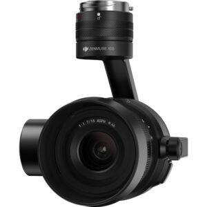 Gimbal DJI Zenmuse X5S con lente MFT 15mm f/1.7 ASPH, negro, para drones.