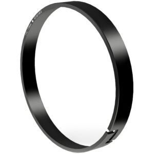 Anillo reductor ARRI MMB-2 negro de 110mm con grabado y corte de liberación.