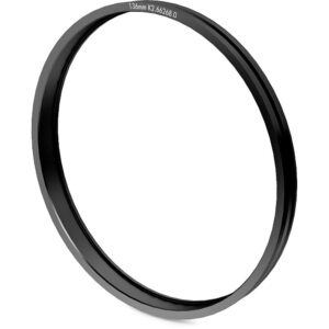 Anillo ARRI R2 negro de 136mm, accesorio para lentes de cámara, previene reflejos.