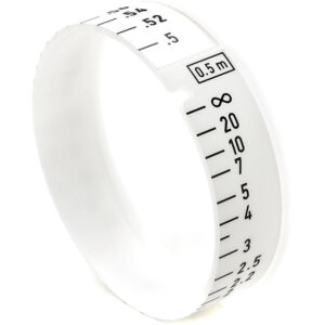 Anillo de enfoque premarcado ARRI para WCU-4 UMC-4 con escala de 0.5 m y números de 2.2 a 54.