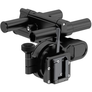 Soporte ARRI ALEXA Mini EVF negro para monitor Canon.
