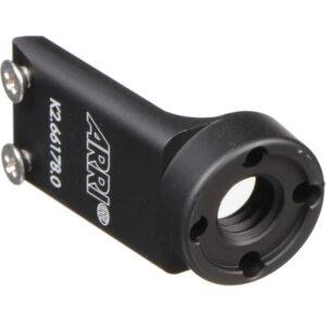 Zapata ARRI K2.66178.0 con rosca 3/8"-16, accesorio negro para caja mate.