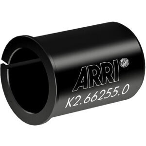 Anillo adaptador ARRI negro K2.66255.0 de 15 mm para varilla de 19 mm.