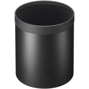 Parasol negro texturizado para objetivo Sigma 500mm f/4, con borde interior y exterior gris oscuro.