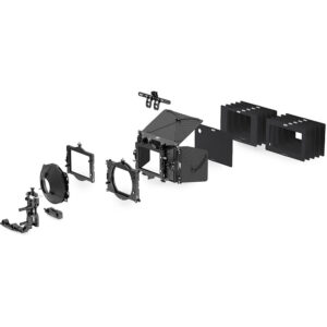 ARRI LMB 4x5 caja mate Pro Set desarmada, con filtros y accesorios, fibra de carbono.