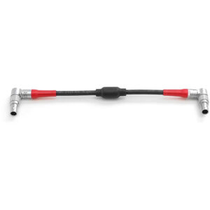 Cable ARRI LBUS ángulo recto a LBUS ángulo recto, 8 pulgadas.