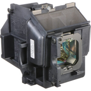 Lámpara proyectora Sony LMP-H280 de repuesto, con carcasa plástica negra y componentes internos metálicos.
