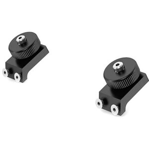 Par de portabanderas ARRI LMB negros con mecanismo de ajuste.