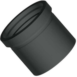 Extensión ARRI para cardán 1,8'' color negro, vista isométrica en ángulo.