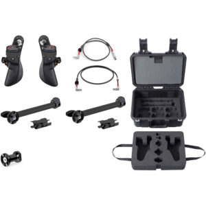 ARRI Master Grip Prime Set, enfoque derecho e izquierdo/Iris, con cables y estuche de transporte.