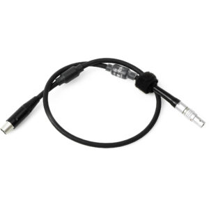 Cable ARRI 12V tipo LEMO 2 pines macho a Mini-XLR 4 pines hembra, negro, 20 pulgadas
