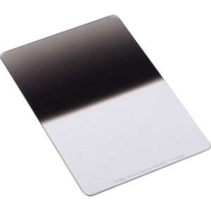 Filtro NiSi Nano IRND inverso de borde duro 100x150mm 3 paradas, con degradado gris a transparente.