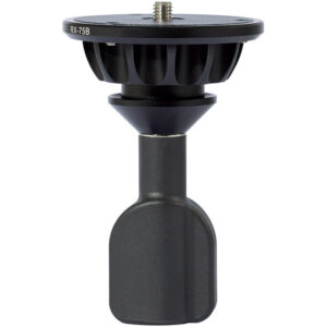 Placa niveladora Sirui RX-75B negra para trípodes, con rosca de montaje de cámara.