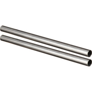 Par de varillas ARRI de 19mm en acabado metálico, 13 pulgadas de largo.